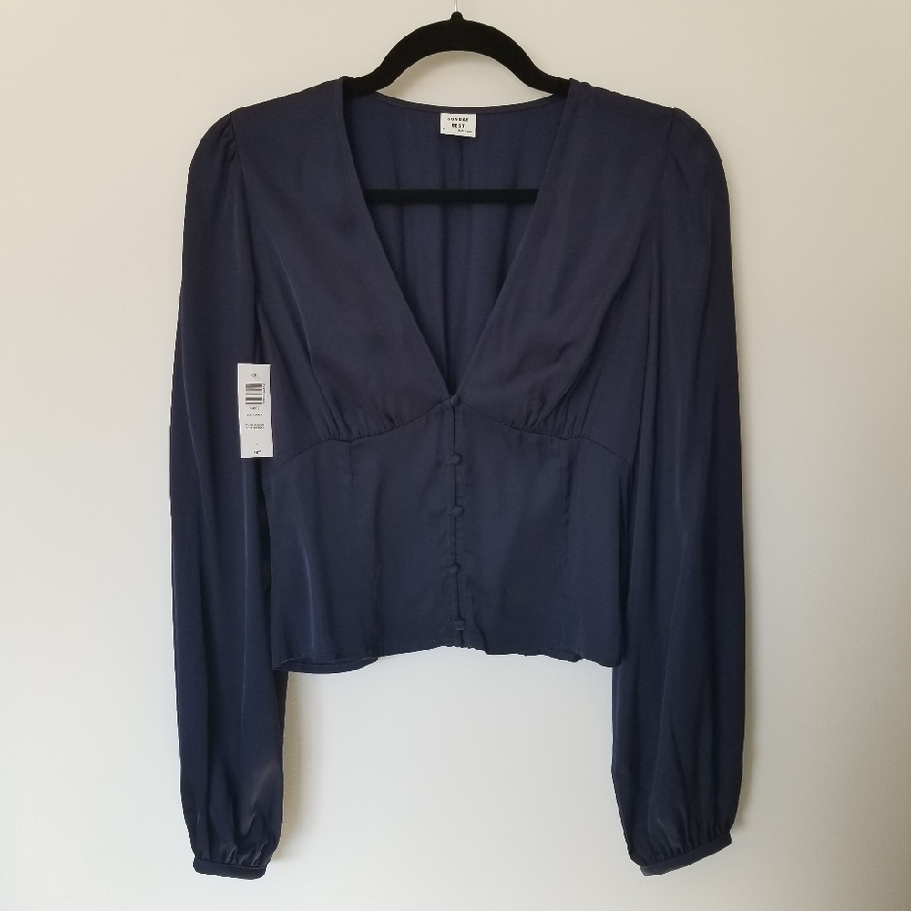 *SOLD* BNWT Sunday Best Tatiana Blouse - Picture 1 of 6